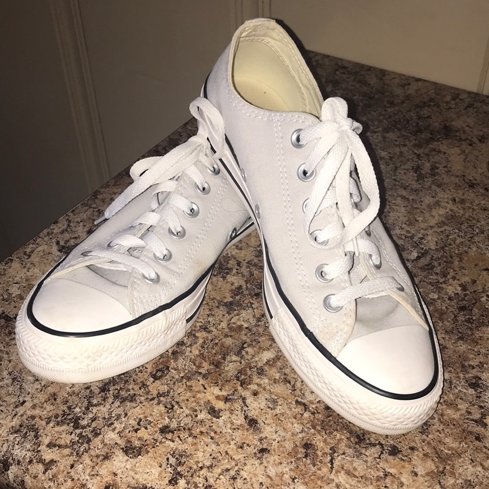 Womens converse light grey color